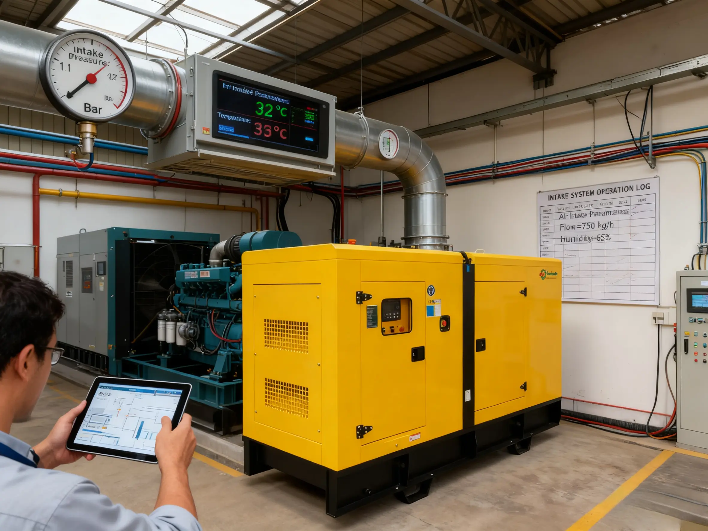 Diesel air intake system Diesel air intake system