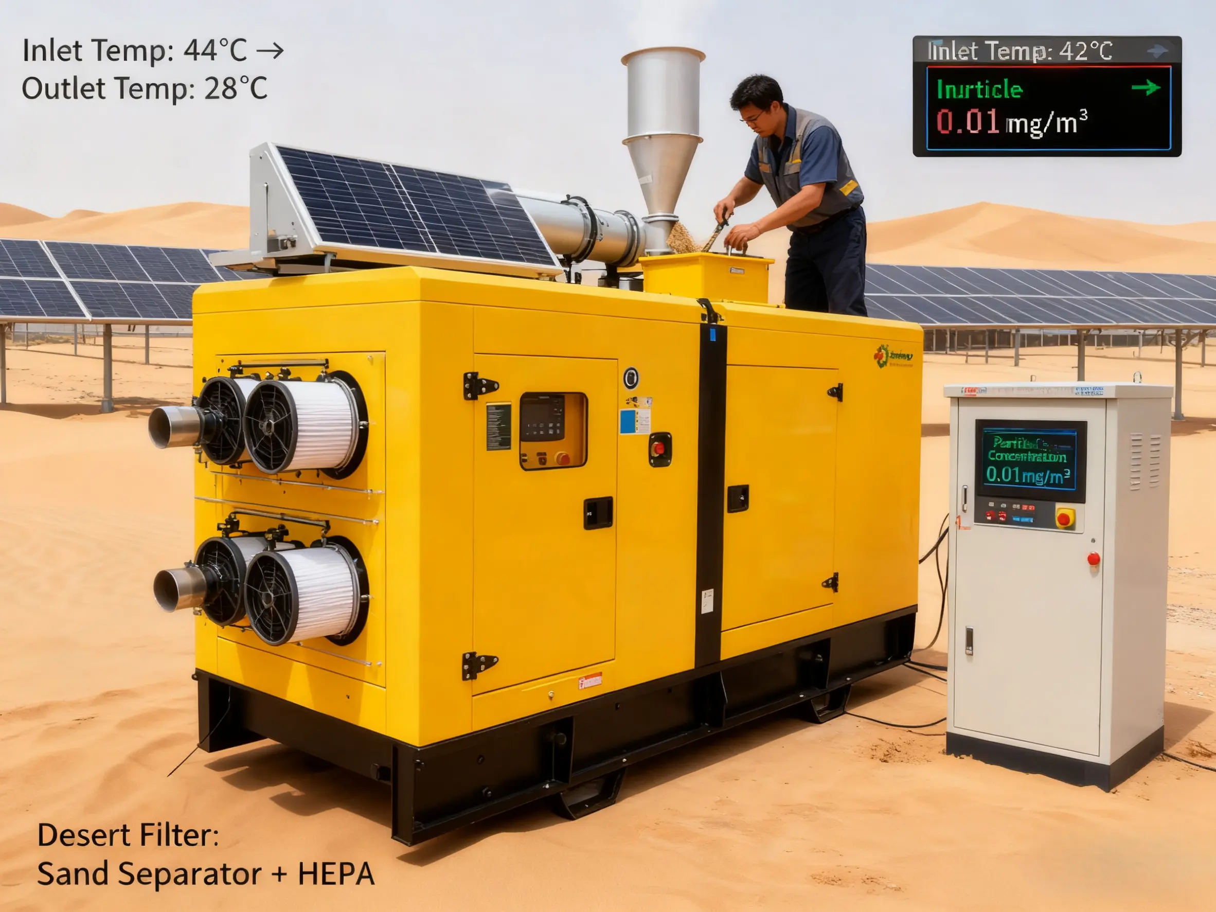 Diesel air intake system Diesel air intake system