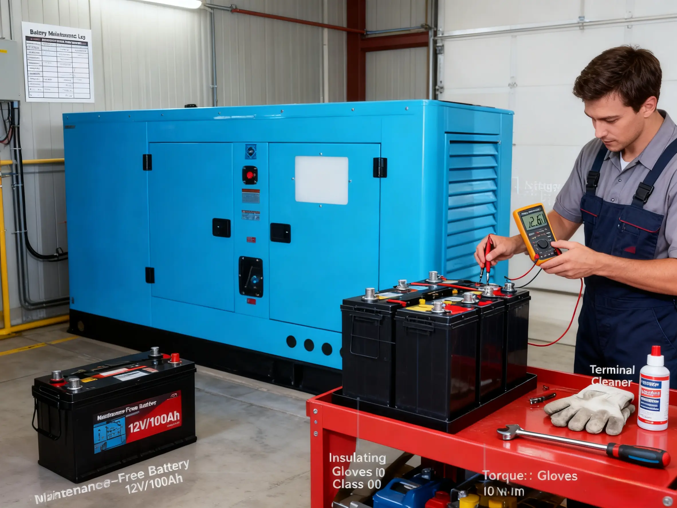generator battery maintenance
