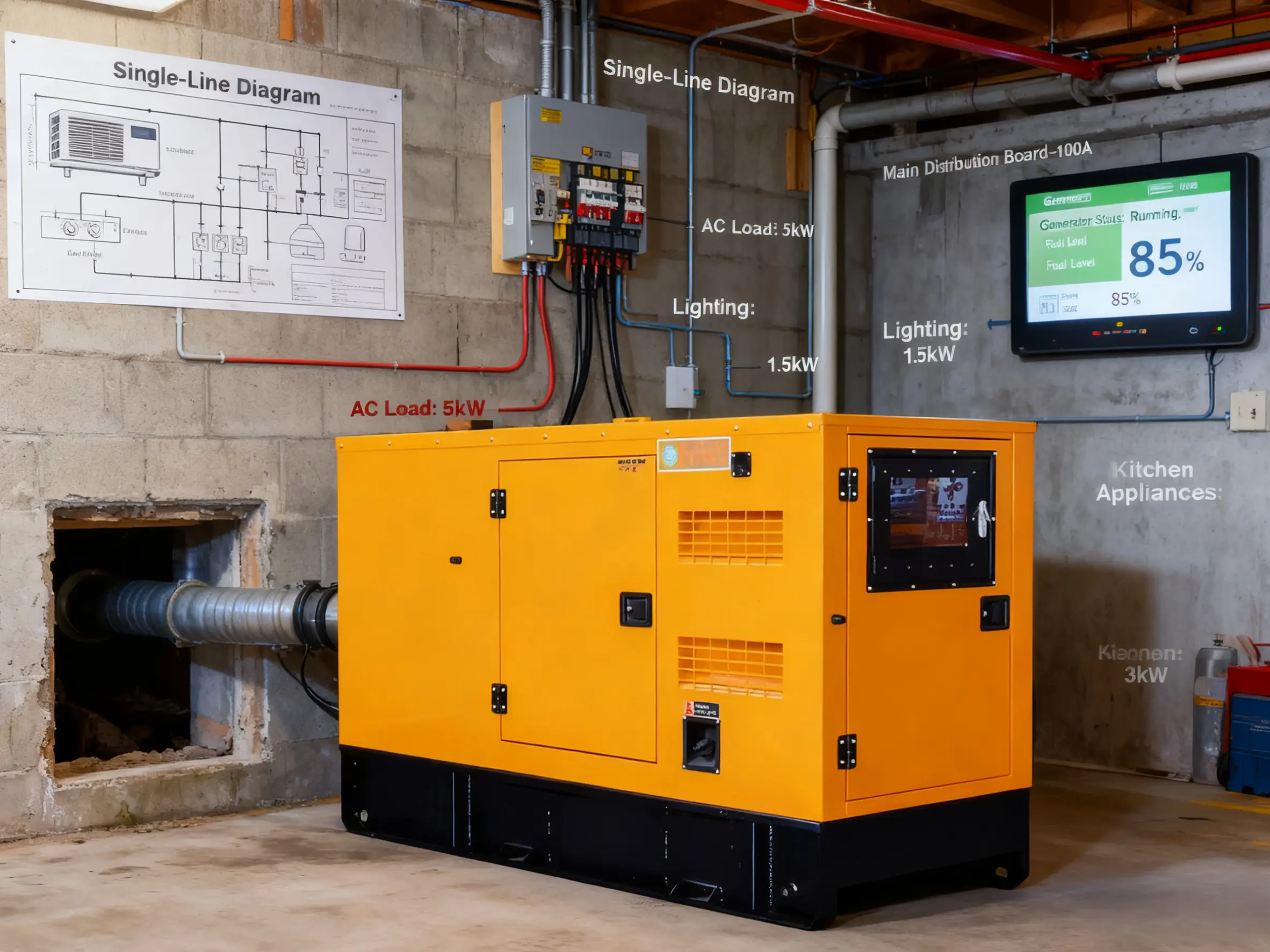 30kW generator 30kW generator