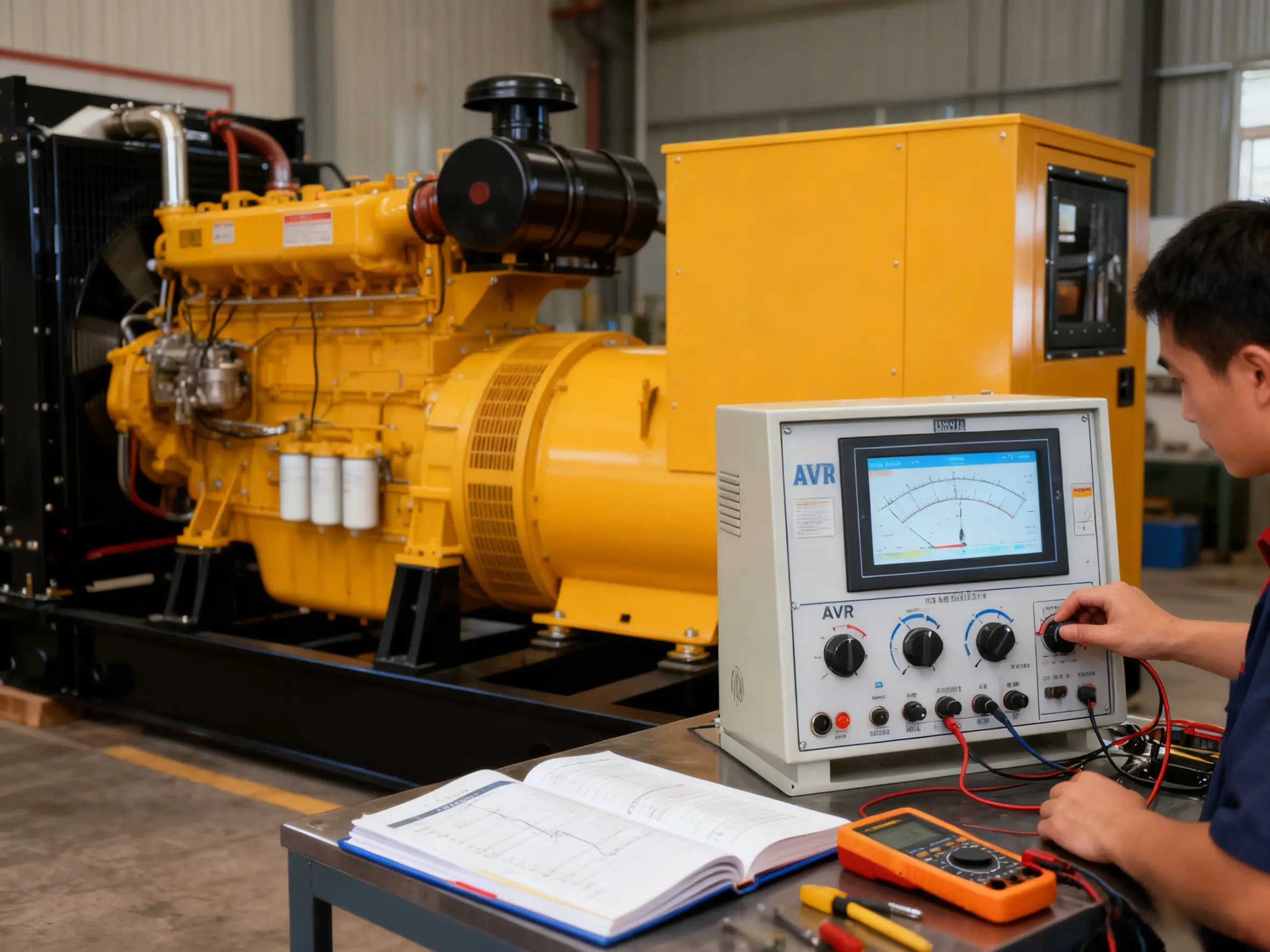 voltage regulation of generator