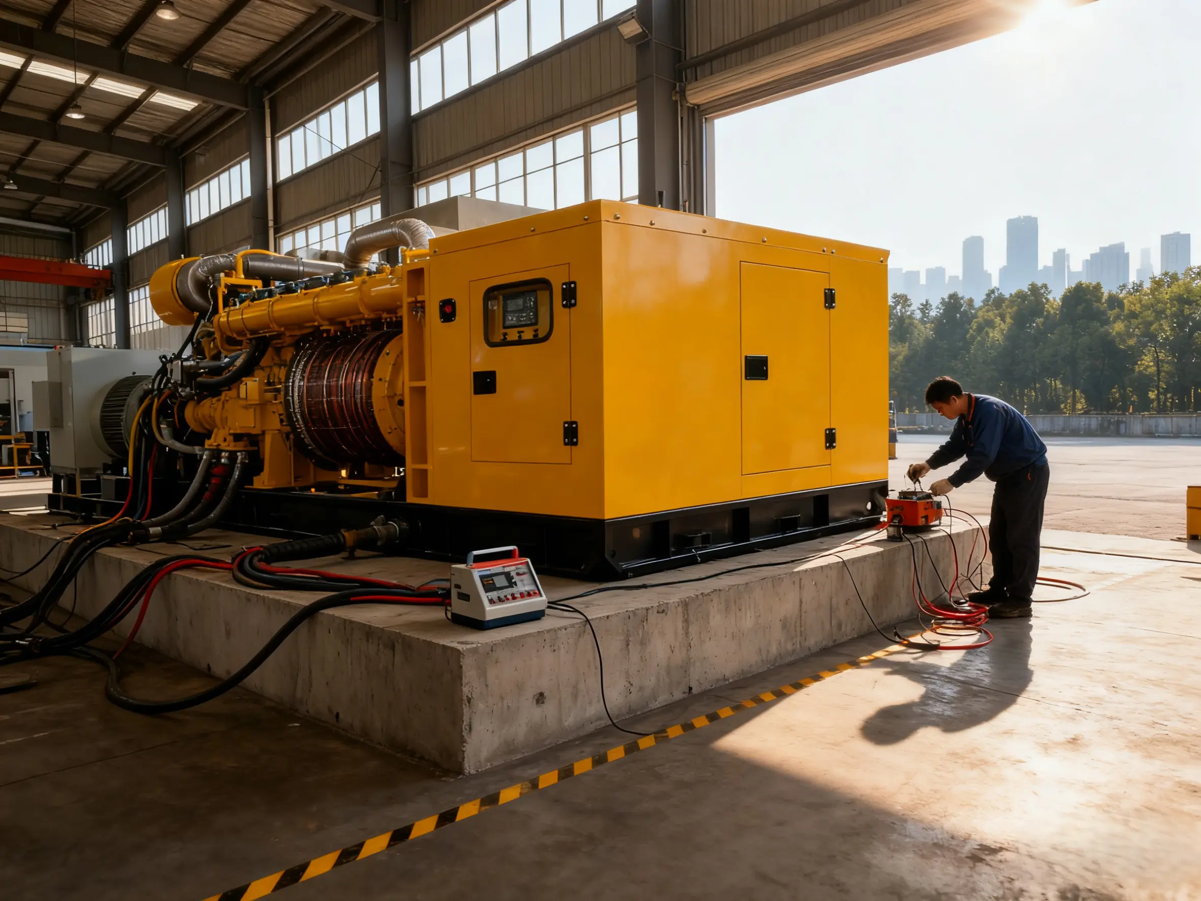 difference between genset and generator
