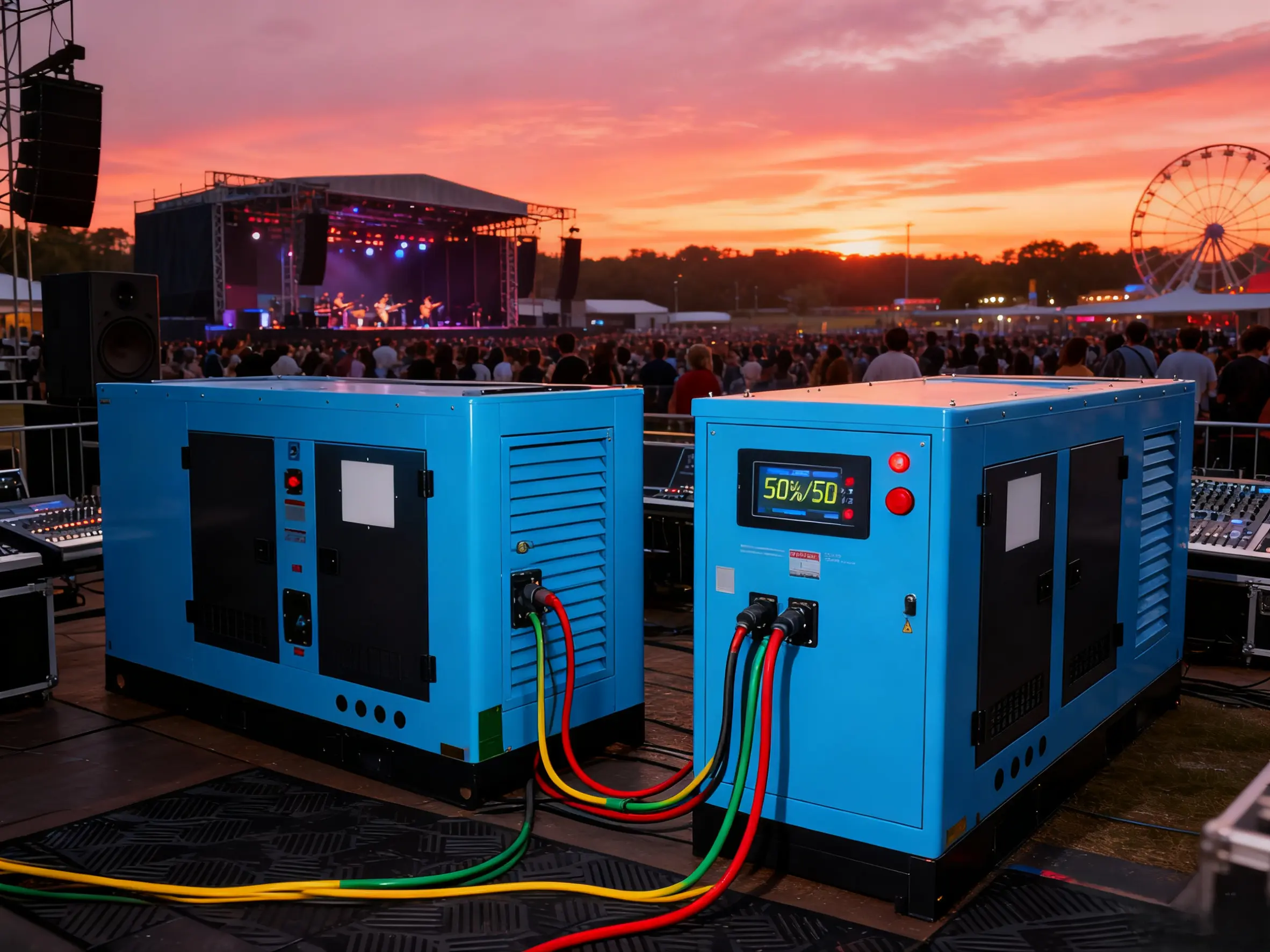 parallel capable generator parallel capable generator