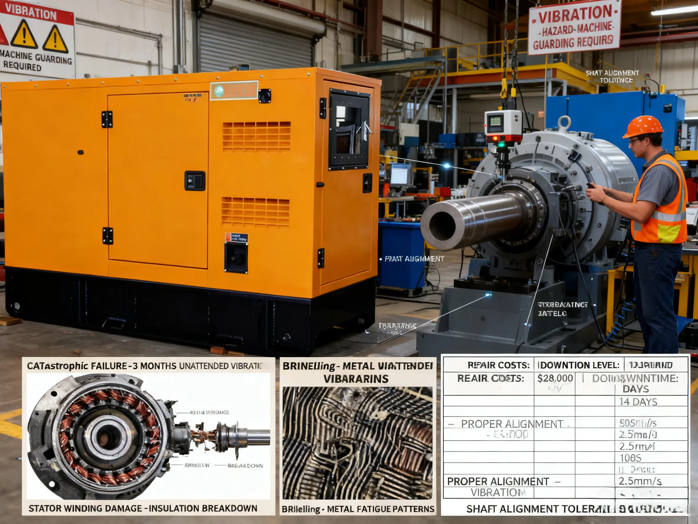 generator vibration causes generator vibration causes