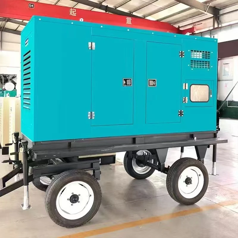 Trailer mounted diesel generator Trailer mounted diesel generator