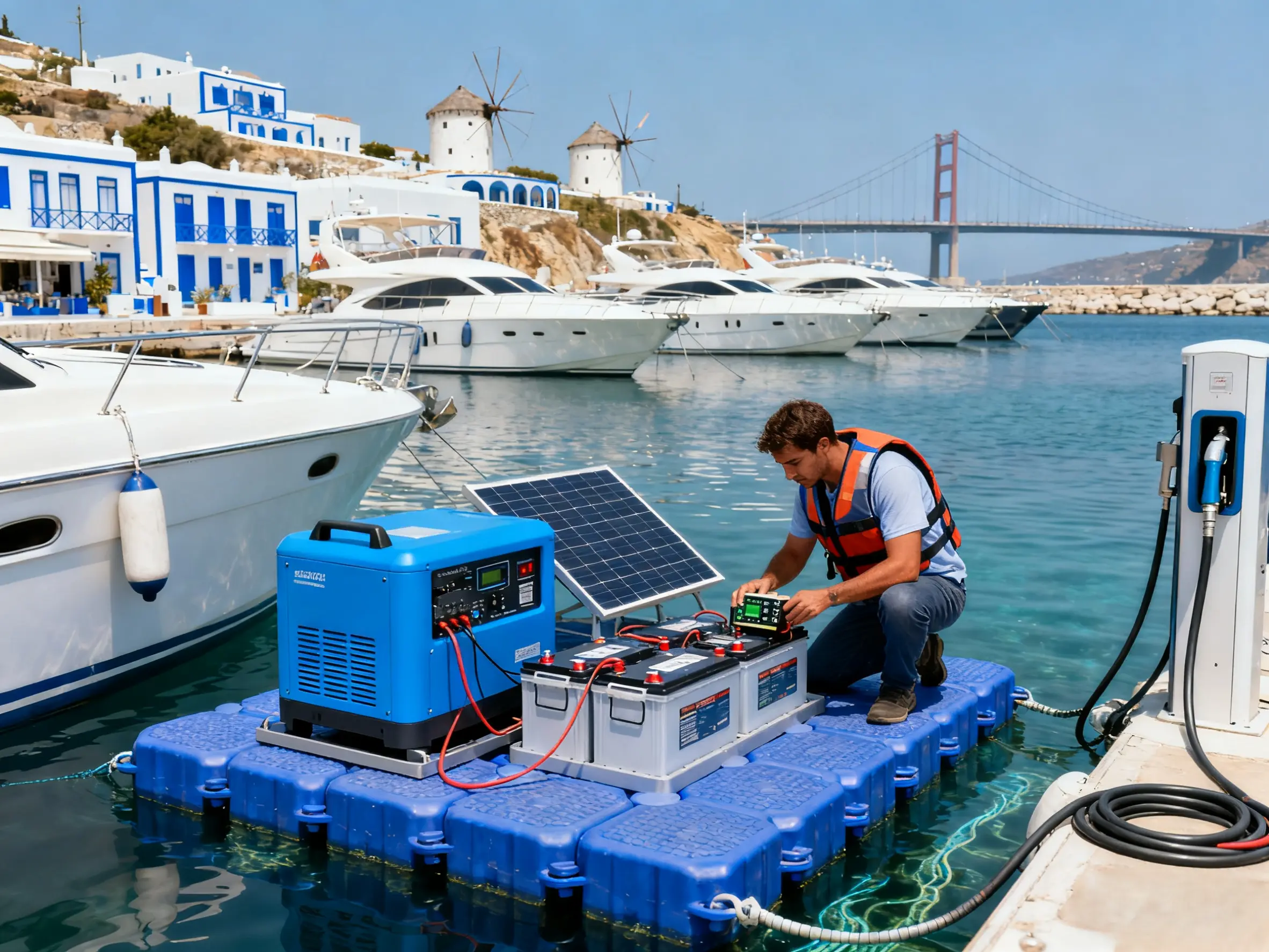 Diesel starter battery