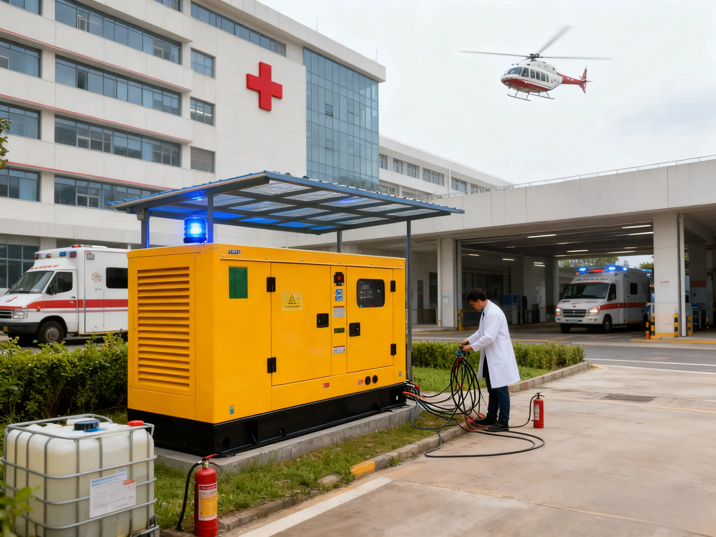 diesel emergency power supply