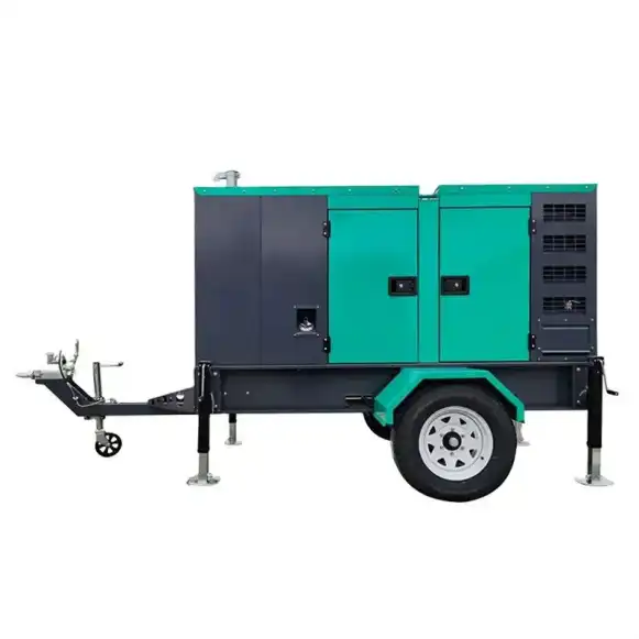 Diesel generator sets for mobile power stations