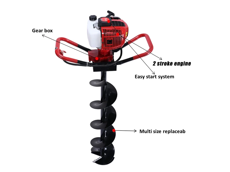 ground post hole digger ground post hole digger