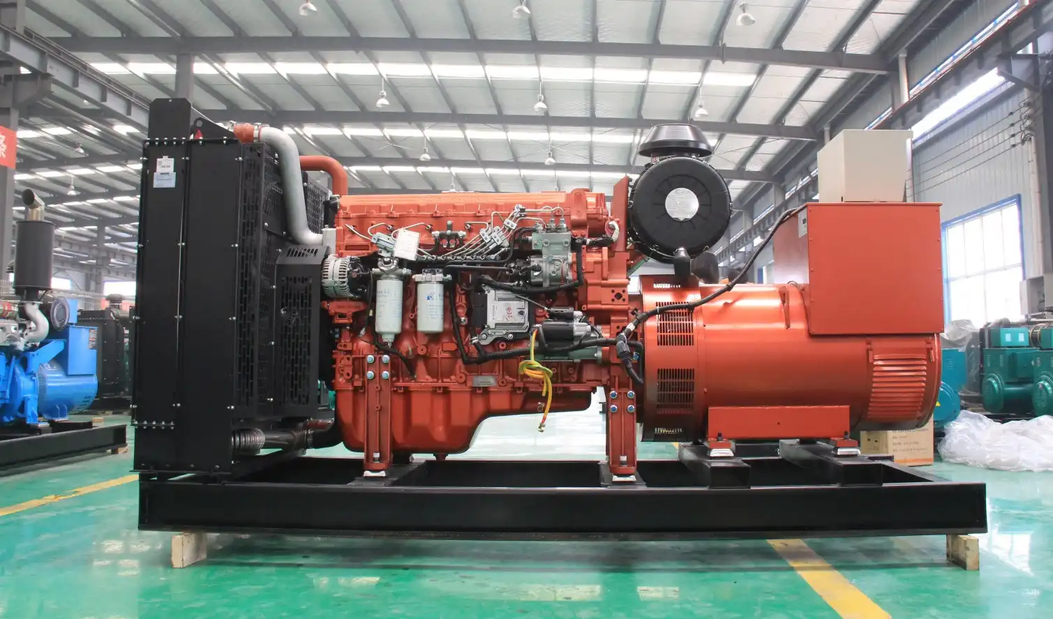 water cooled power diesel generator