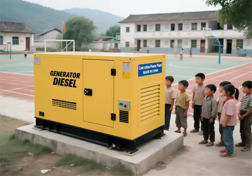 silent diesel generator