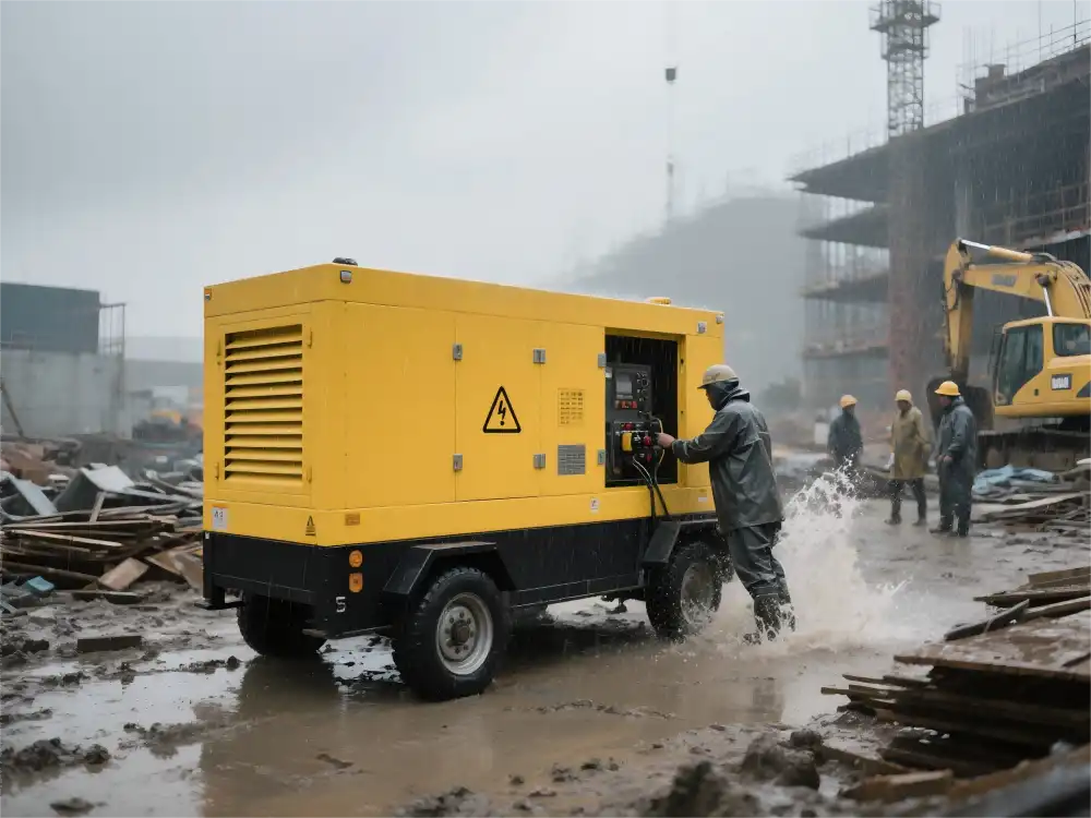 movable diesel generator