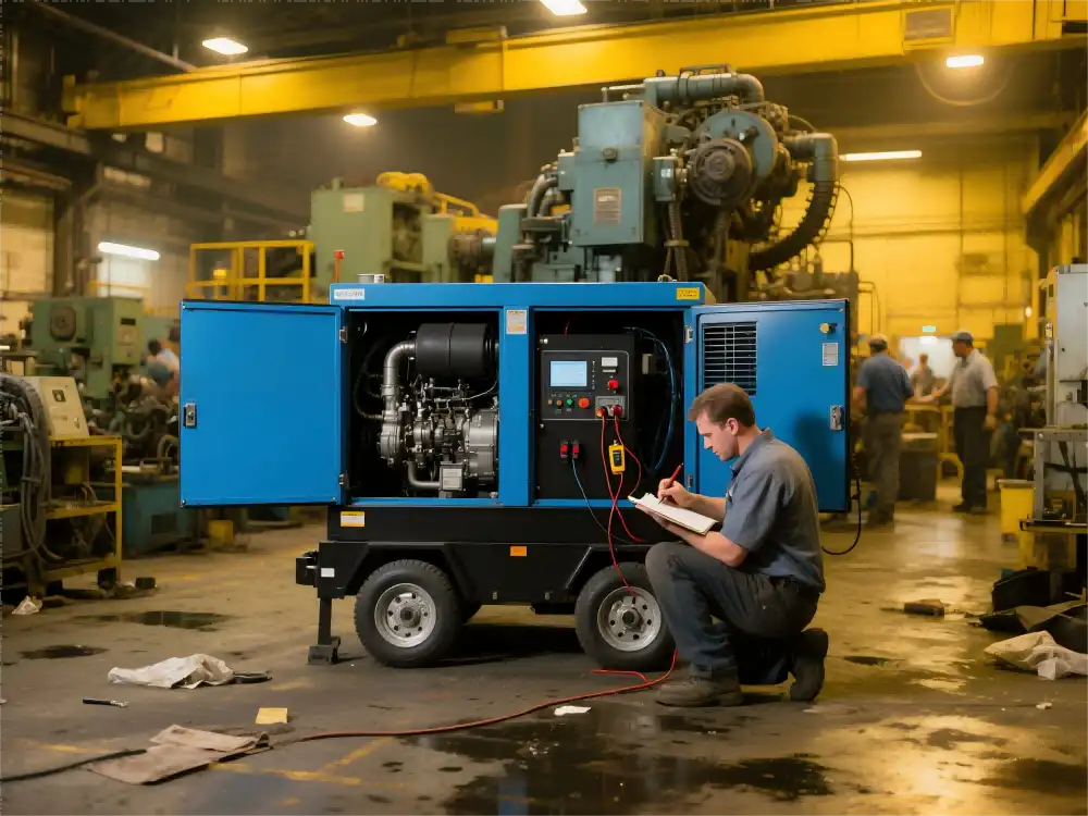 movable diesel generator