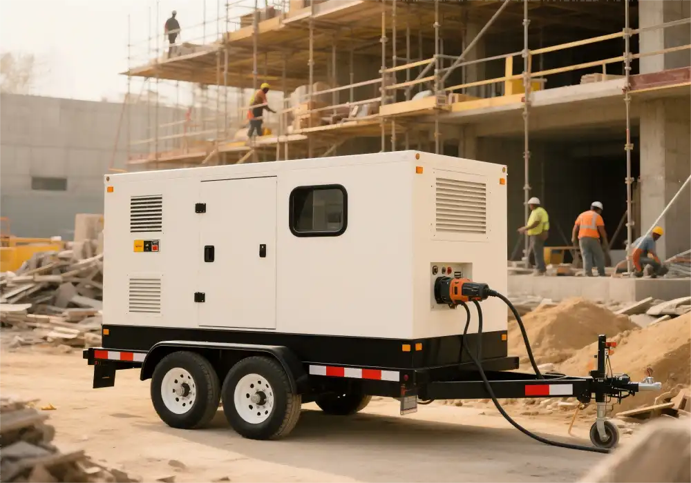 Industrial mobile diesel generator Industrial mobile diesel generator