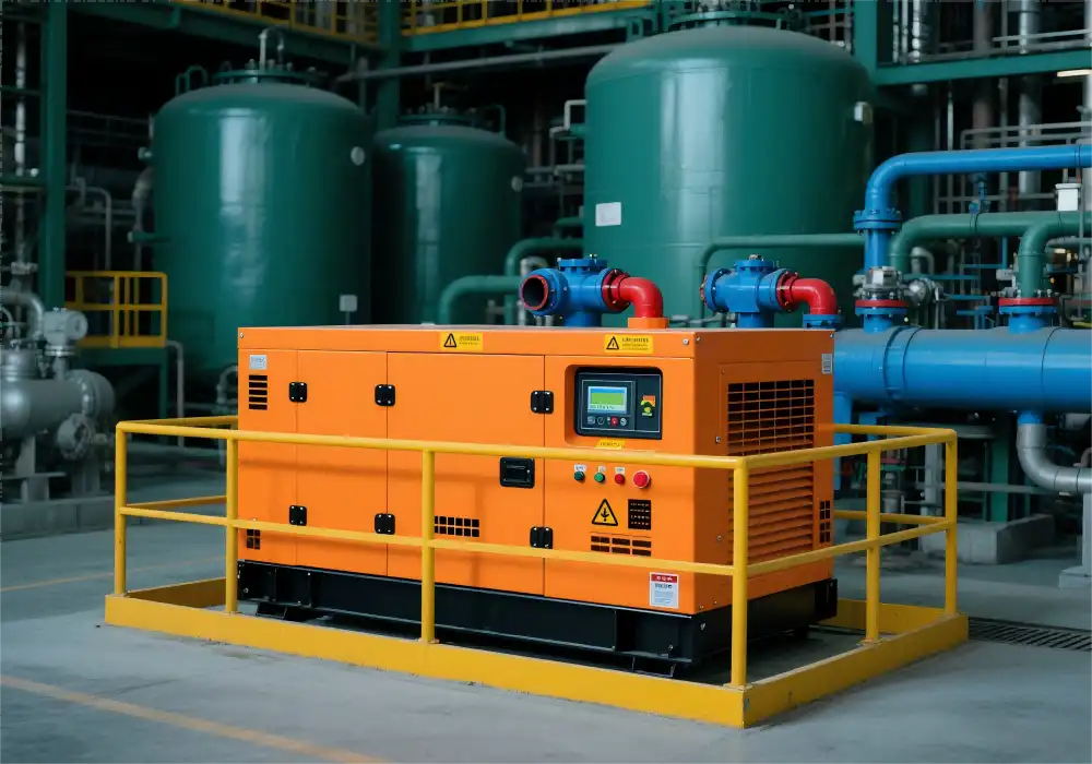 Industrial diesel generator