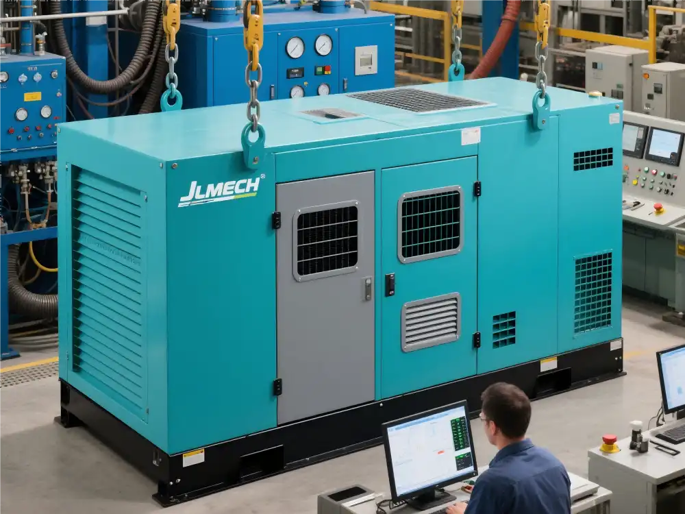 water-cooled diesel generator