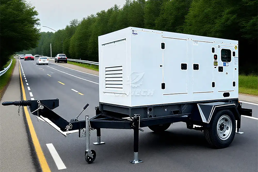 Mobile Type Diesel Generator Mobile Type Diesel Generator