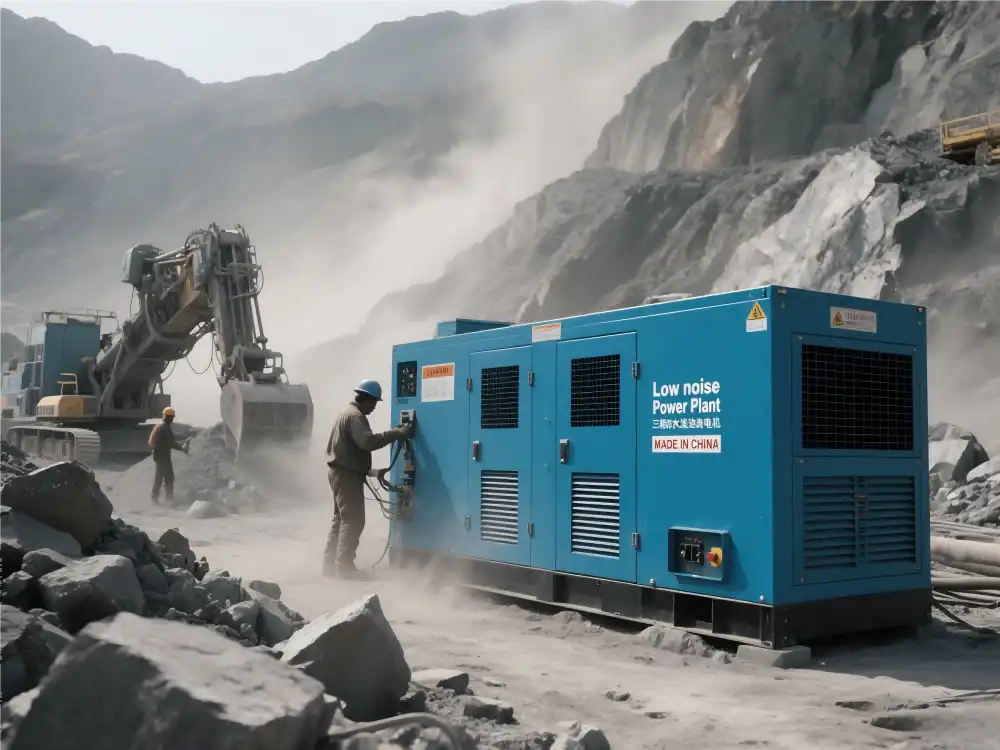 water-cooled diesel generator