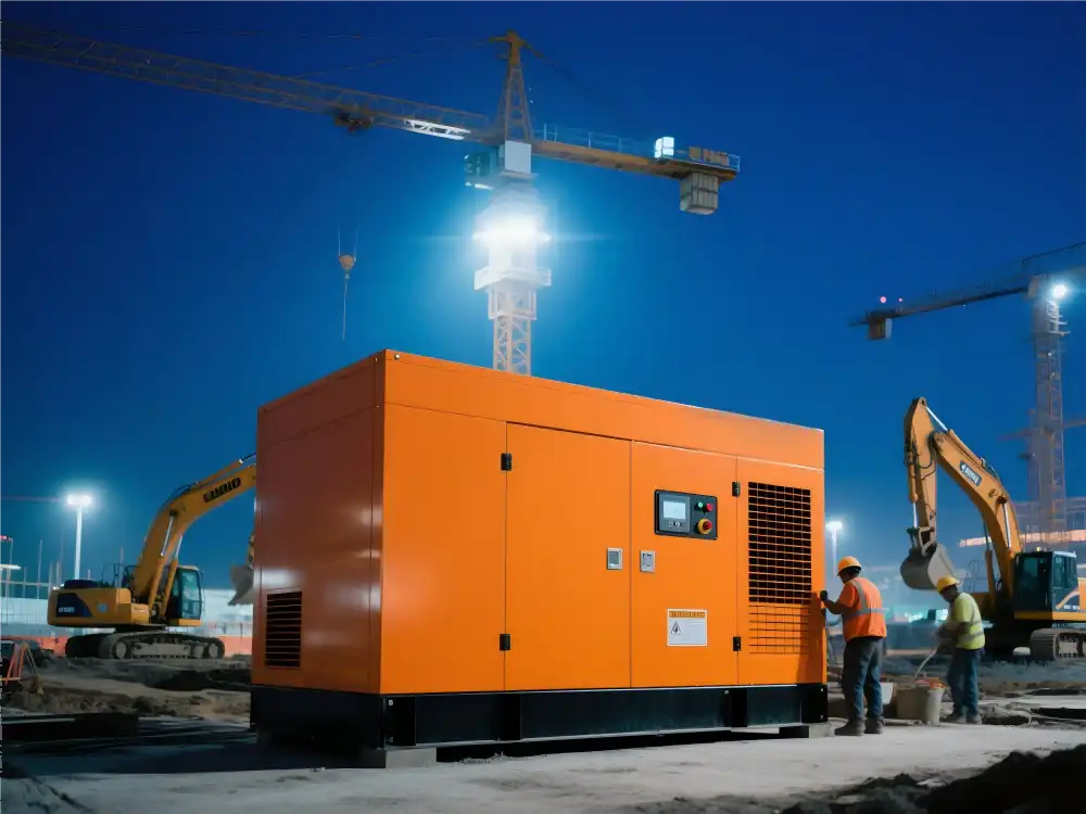 water-cooled diesel generator