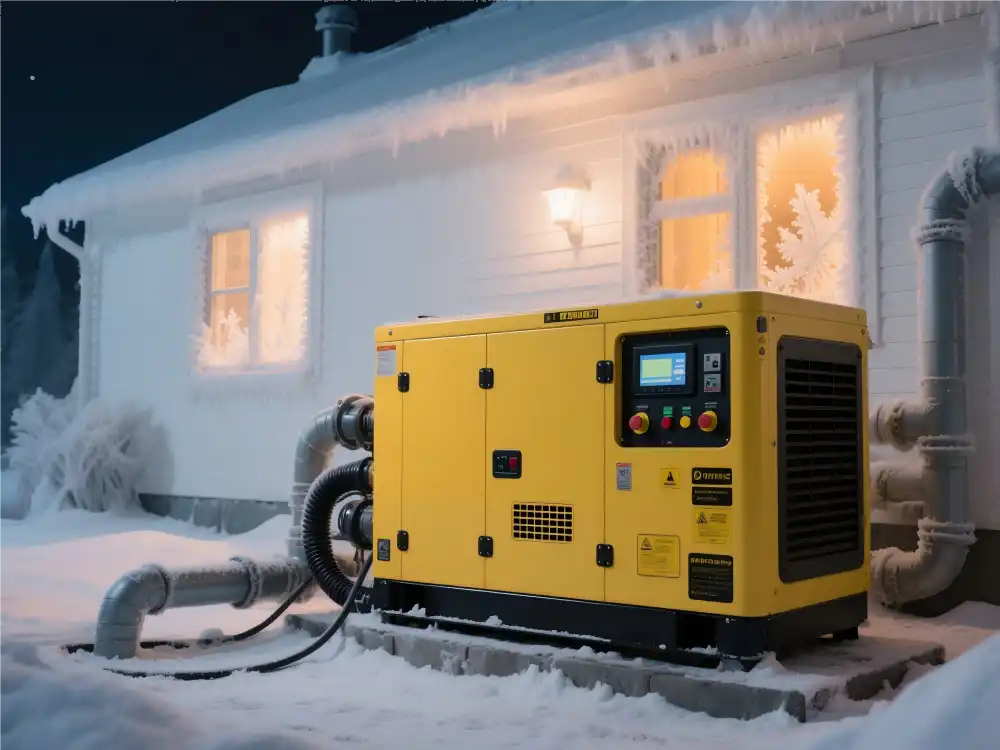 water-cooled diesel generator