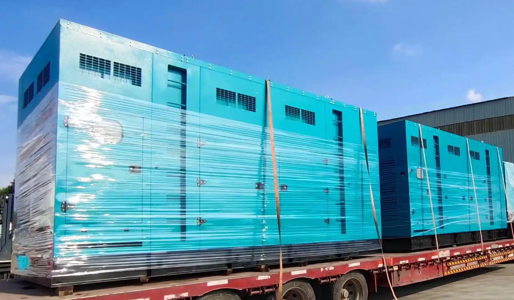 Construction application diesel generator
