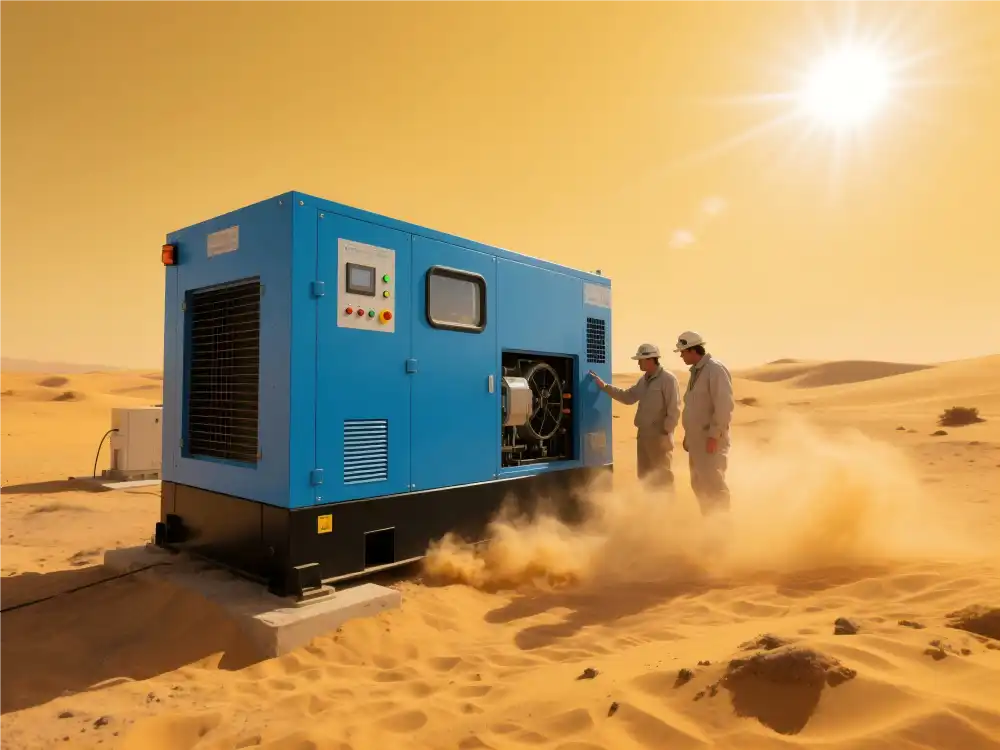 water-cooled diesel generator