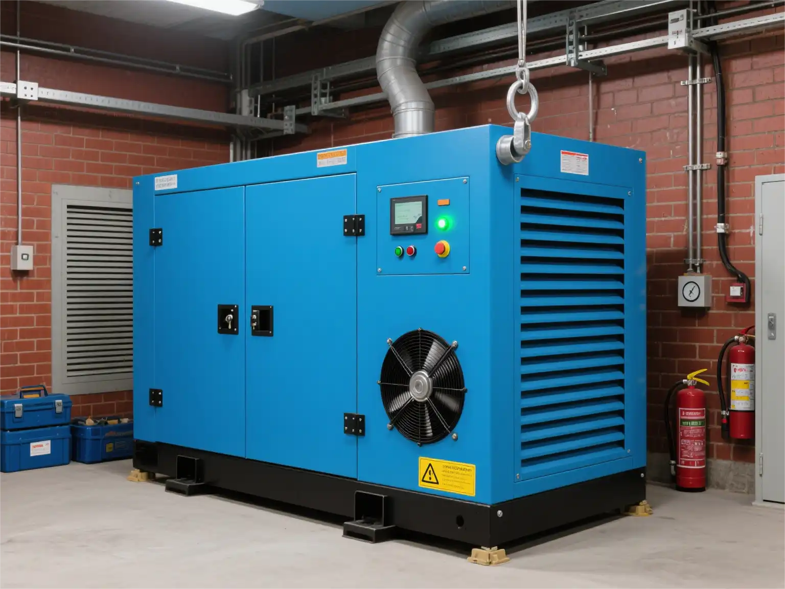 Generador de energía diésel de 250 kVA