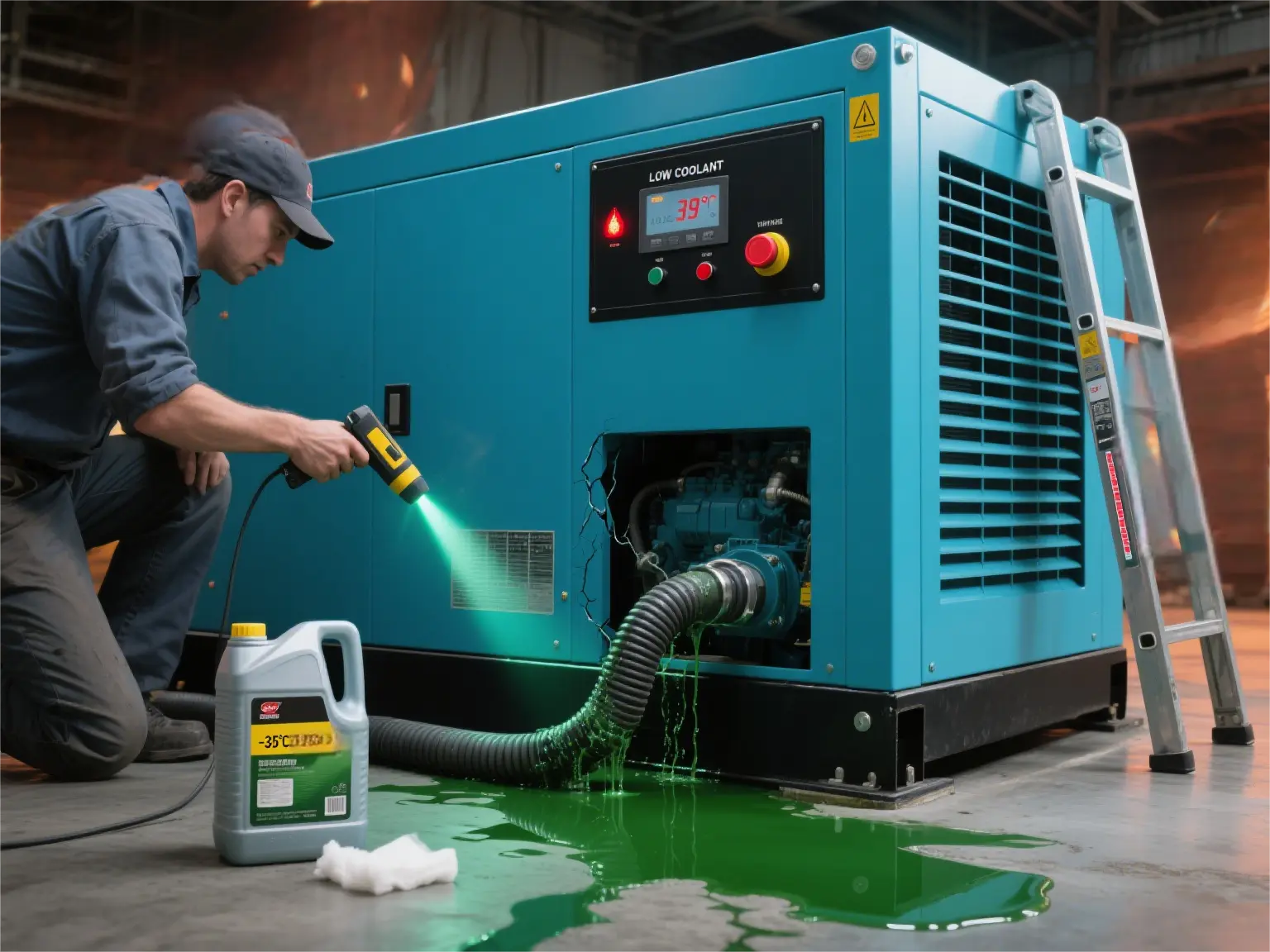 generator temperature generator temperature