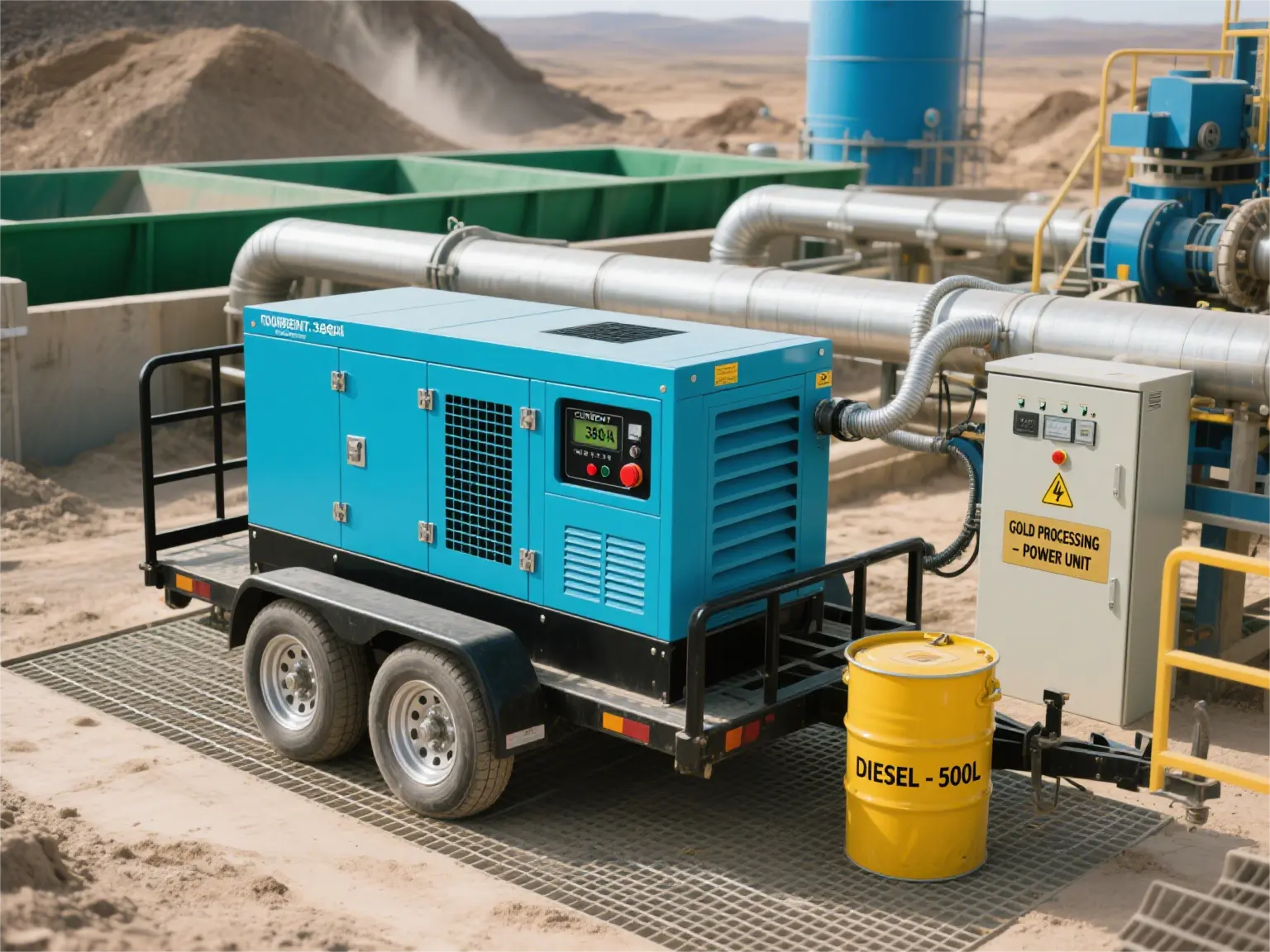 continuous power for mining operations