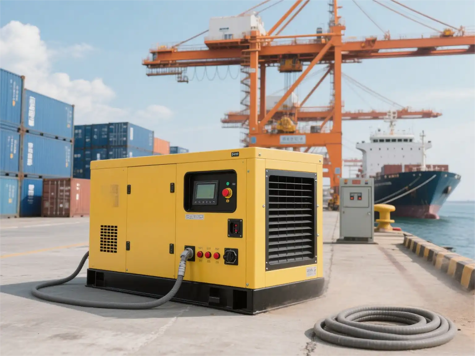 3 phase diesel generator