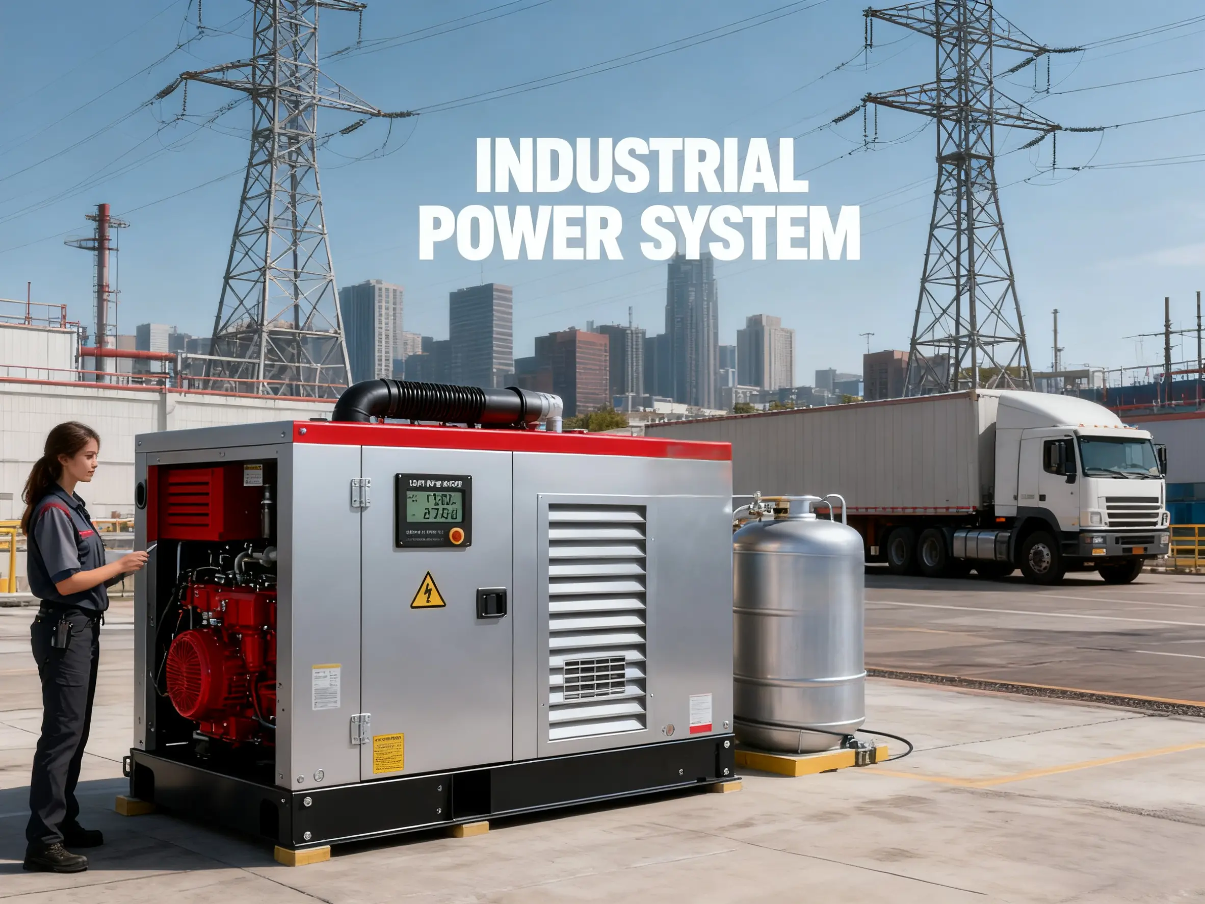 liquid cooled diesel generator