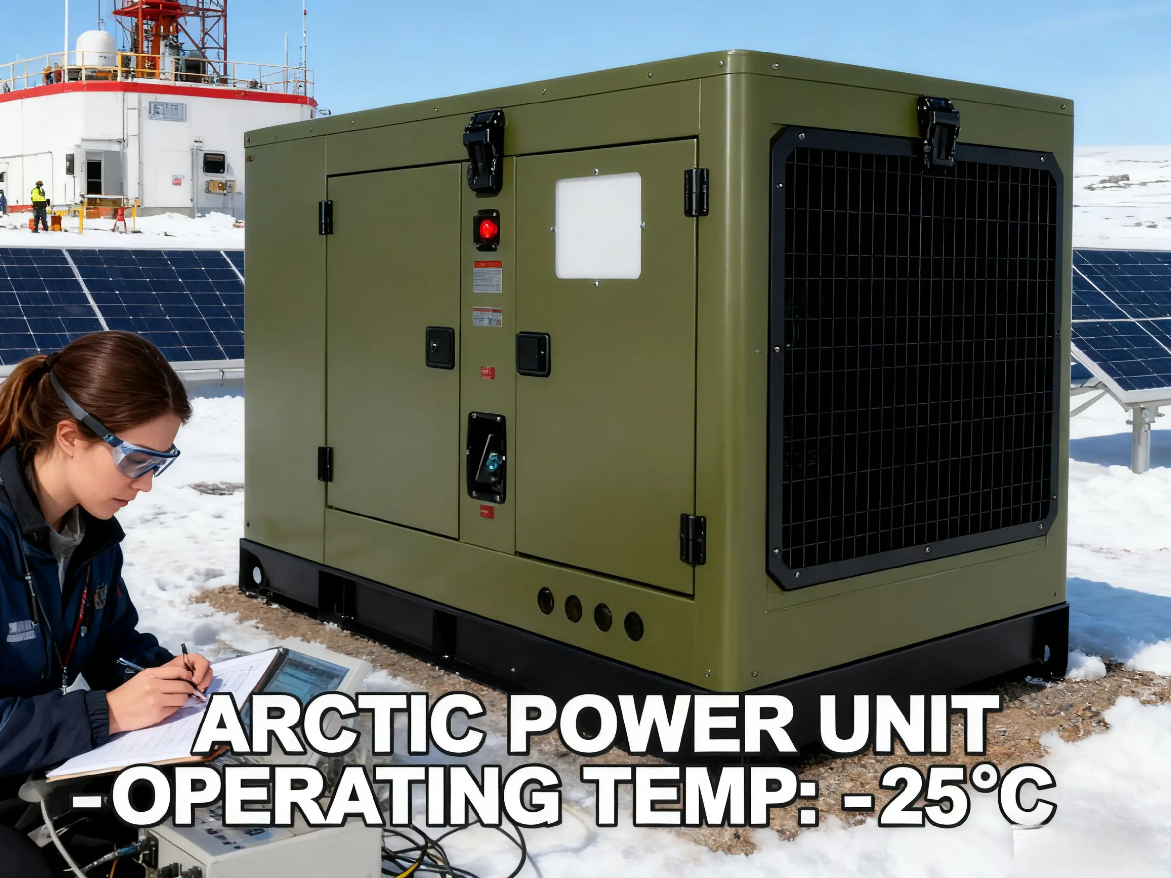 liquid cooled diesel generator