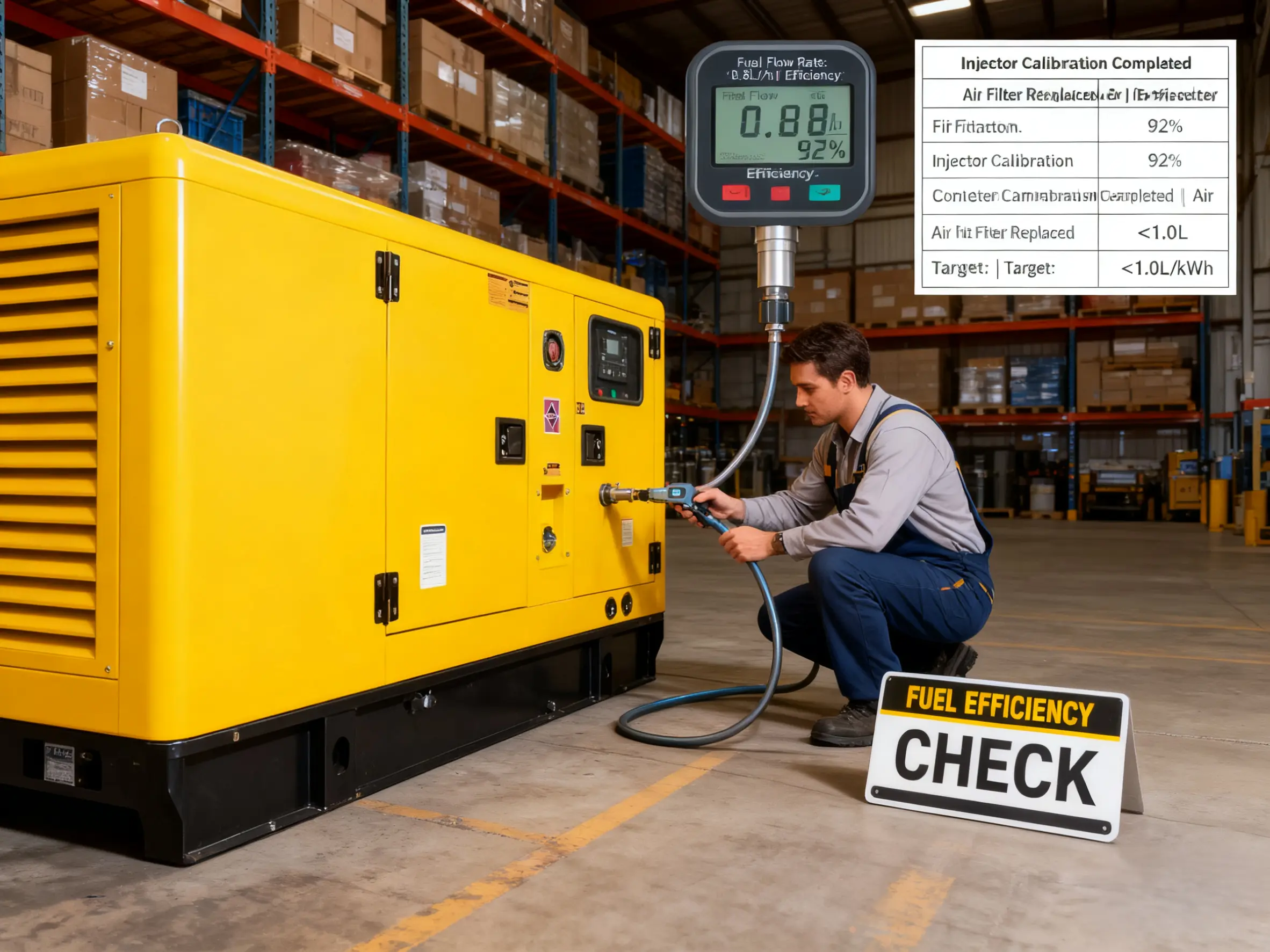 diesel generator maintenance schedule