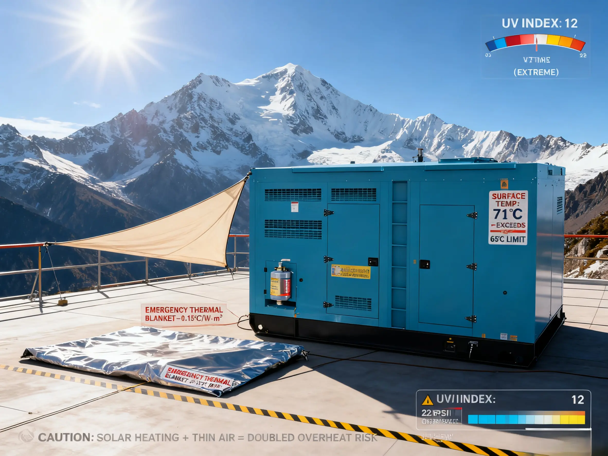 generator overheating fix