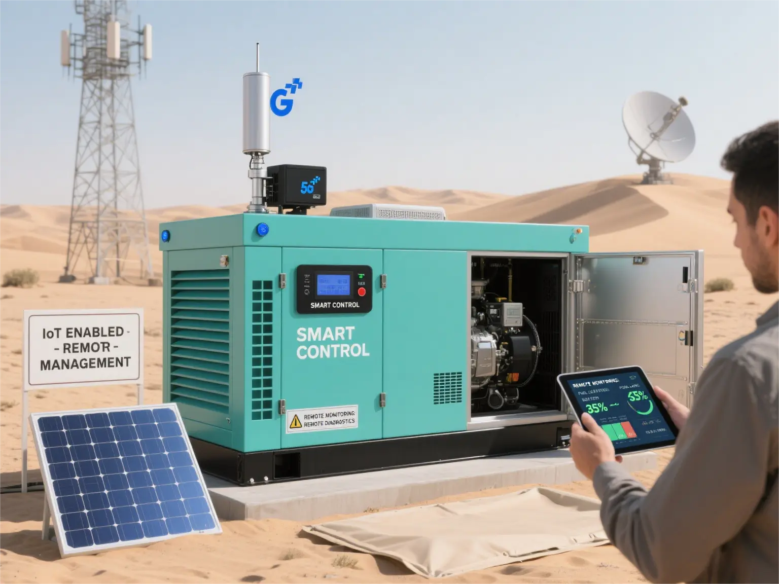  remote control diesel generator