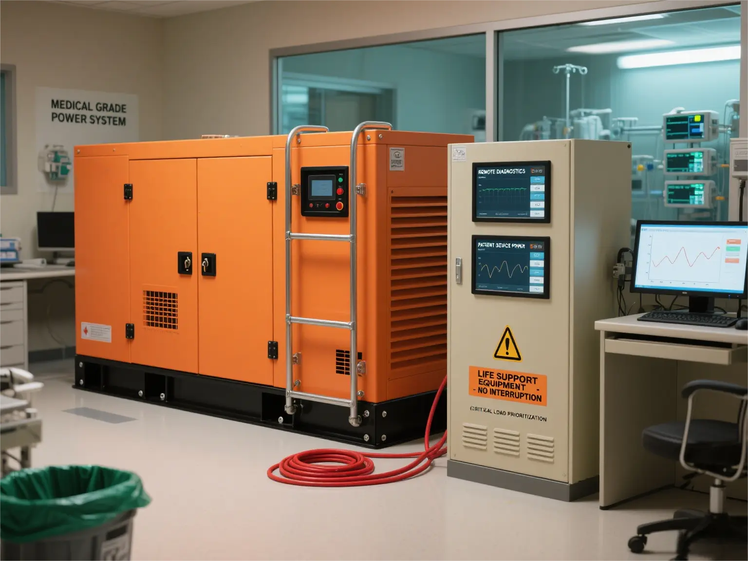 remote control diesel generator