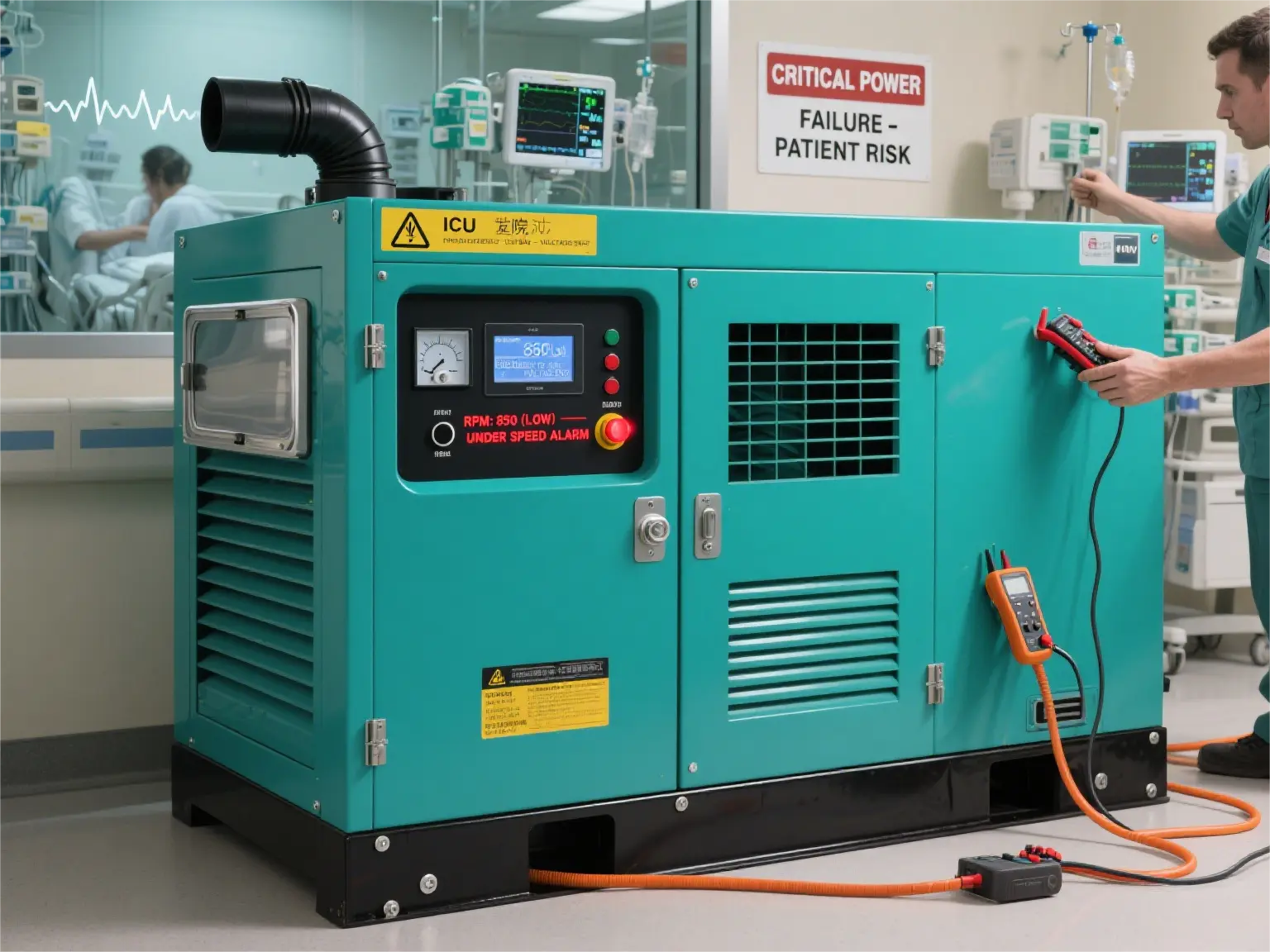 low rpm diesel generator
