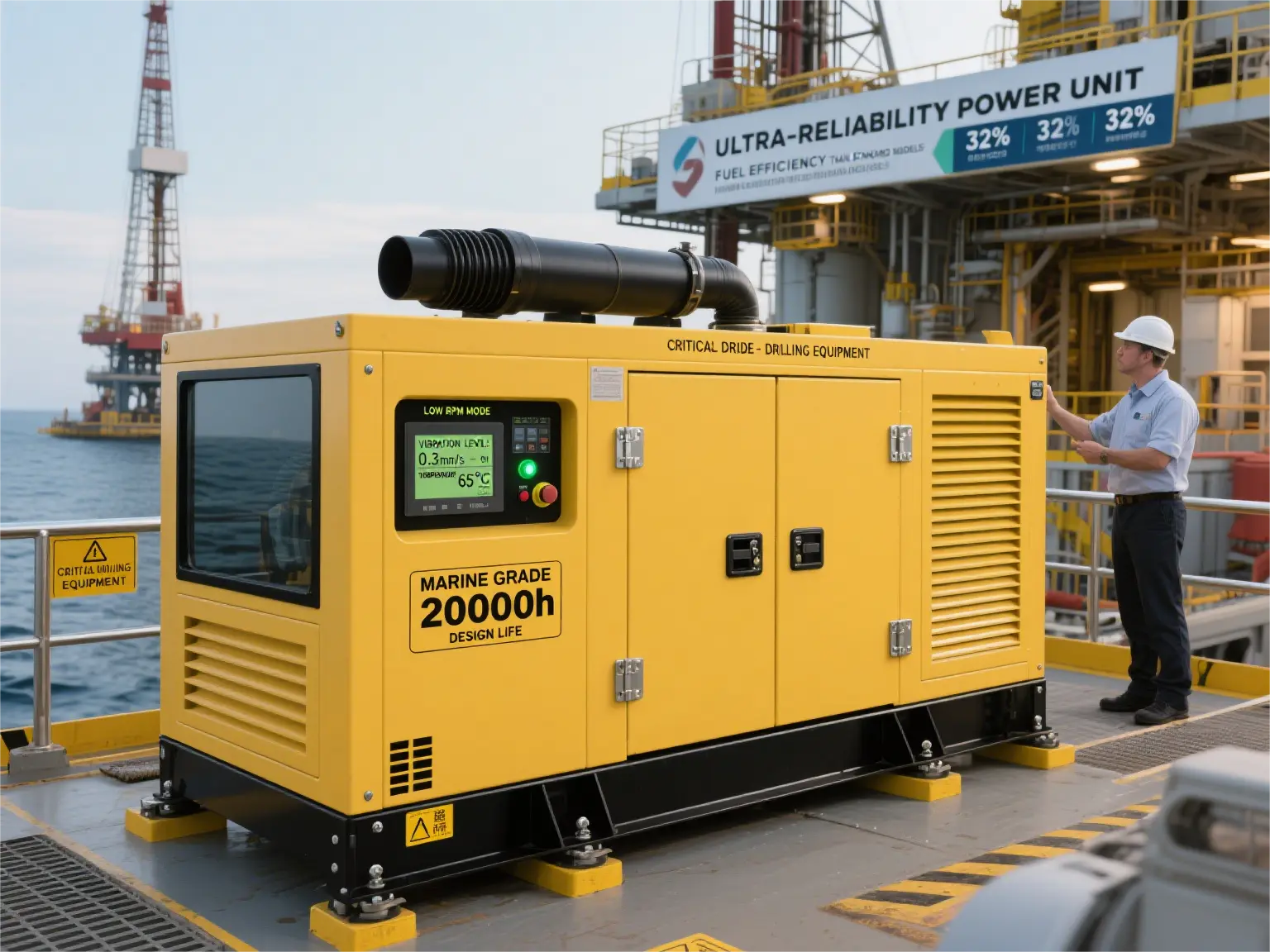 low rpm diesel generator