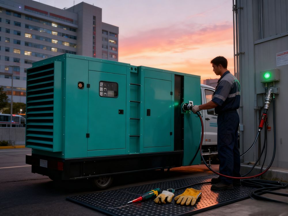 Wat ass e Schnellverbindungsgerät fir e Generator?