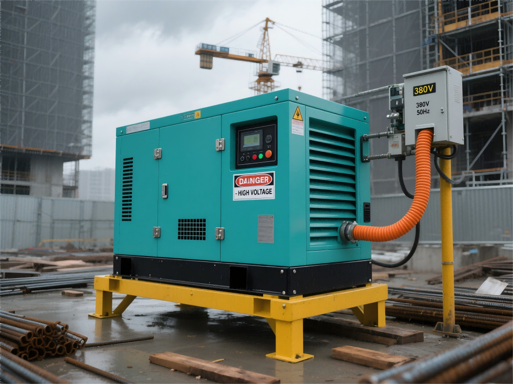 디젤 발전기가 건설 현장에 필수적인 이유
