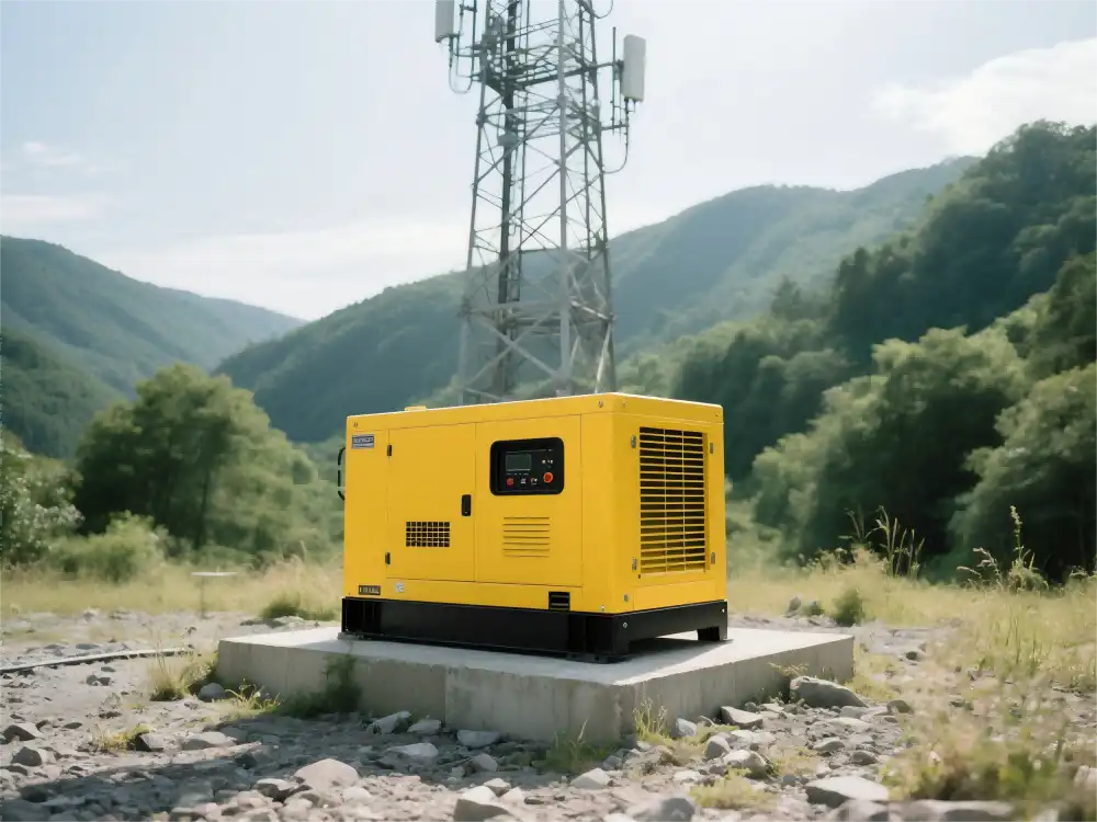 ¿Cuál es el mejor generador diésel para la energía de torres de telecomunicaciones remotas?