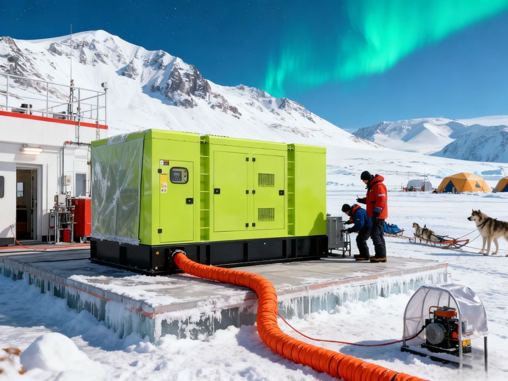 Hoe lang sil in 60kVA generator draaie?