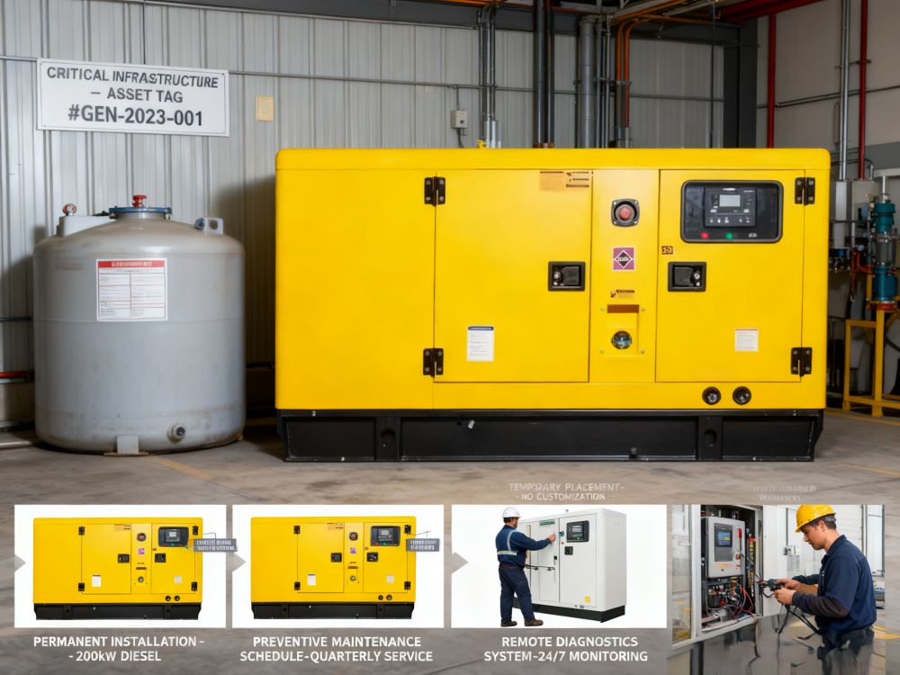 운영을 위해 발전기를 임대하는 것이 더 나은가, 아니면 구매하는 것이 더 나은가?