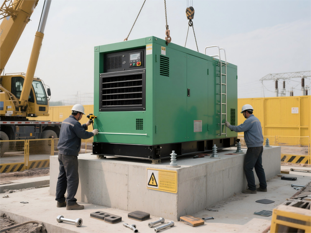 Welche Schritte sind bei der Installation eines Generators erforderlich?