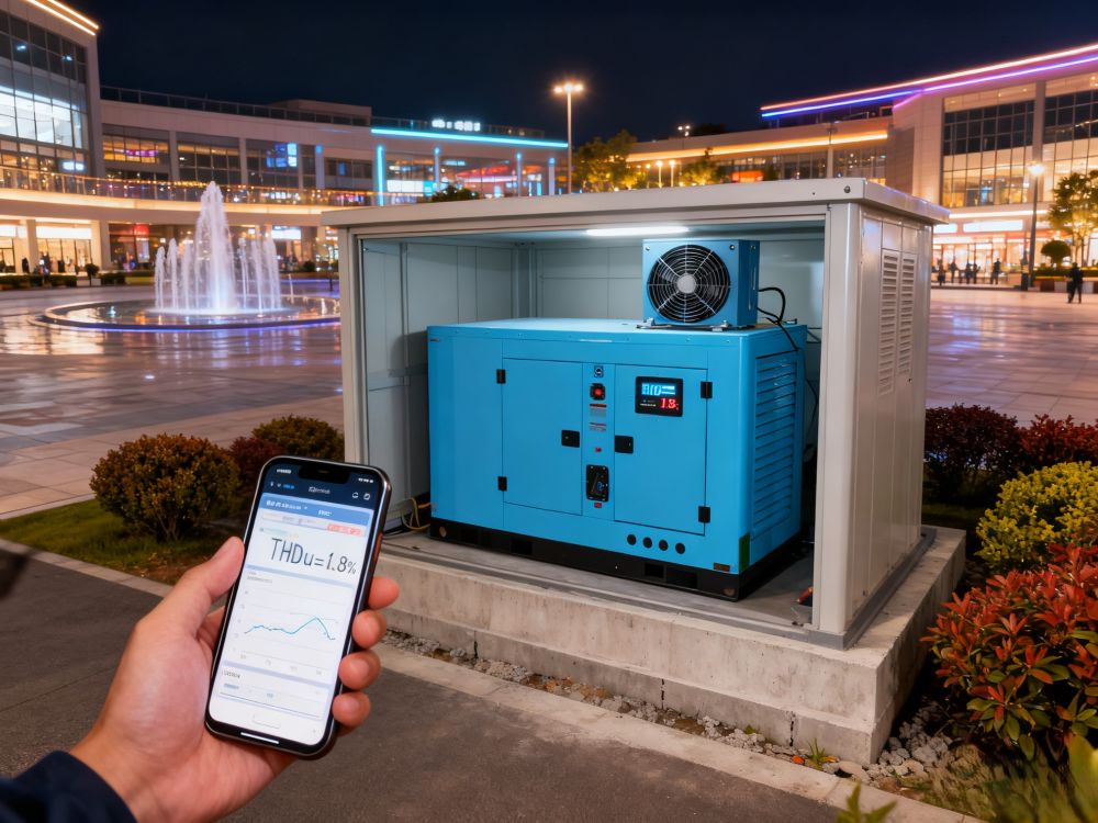 Wat ass e passive harmonesche Filter fir e Generator?