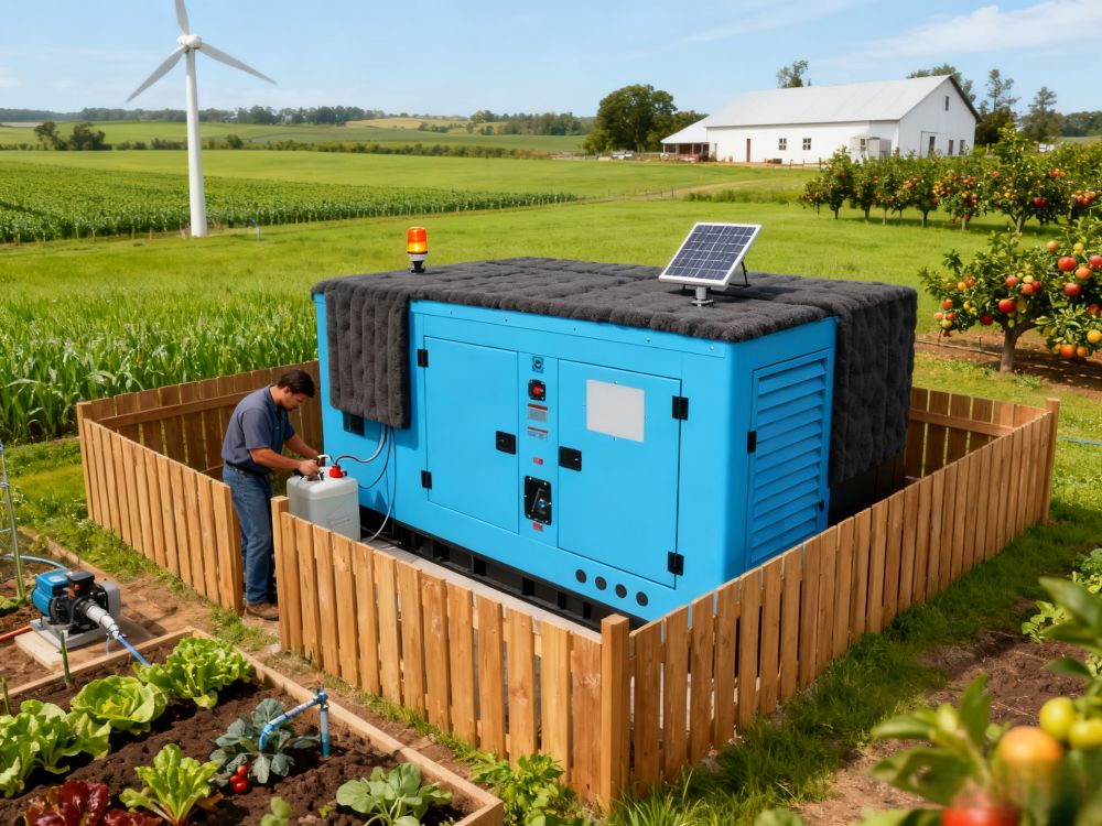 Wat ass e gudden Dezibelniveau fir e Generator?