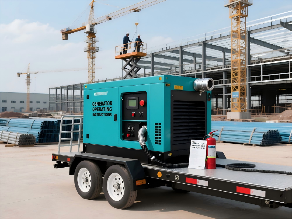 건설 현장에는 어떤 크기의 발전기가 필요합니까?