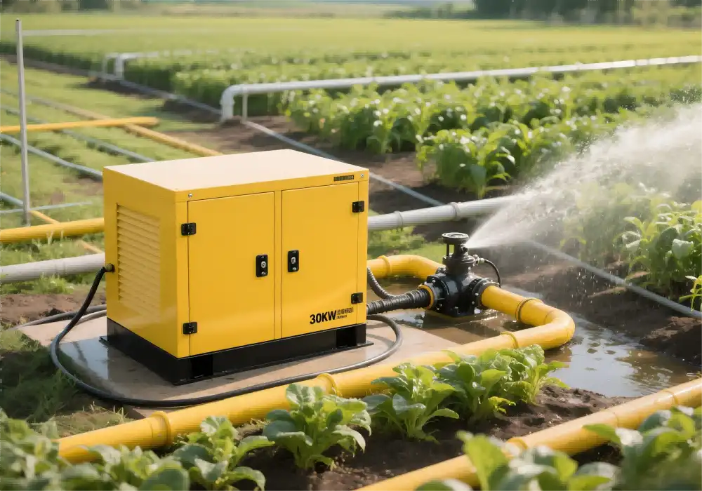 Aplicaciones agrícolas de generadores diésel de 30 kW