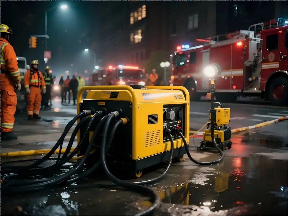 Centrales eléctricas portátiles: una excelente solución para zonas de rescate en caso de desastre