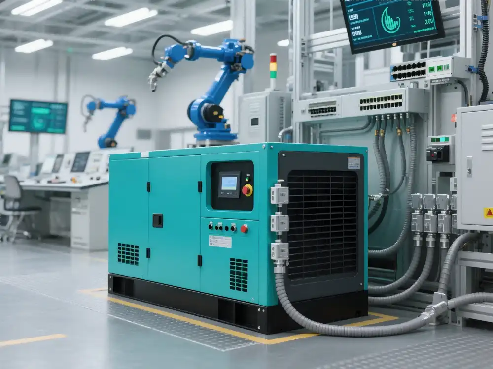 El papel de los generadores diésel en la automatización industrial